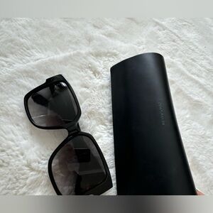 Yves Saint Laurent Black Sunglasses with Case